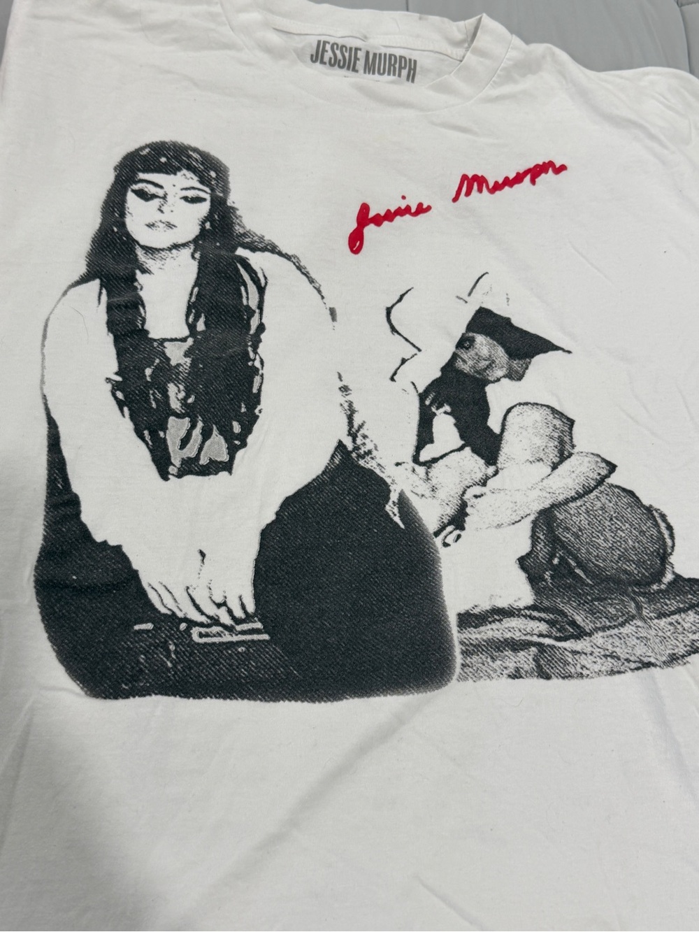 Jessie Murph Cowboys and Angels North American Tour White T-Shirt sz XXLarge